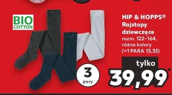 Kaufland Rajstopy dziewczęce rozm. 122-164 hip & hopps oferta