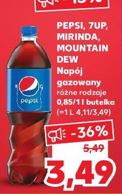 Kaufland Napój mountain dew oferta