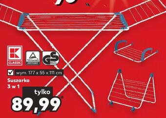 Kaufland Suszarka 3w1 k-classic oferta
