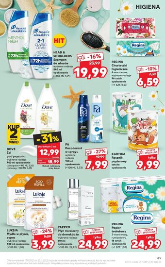 Kaufland Szampon do włosów classic clean head&shoulders oferta