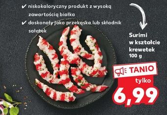 Kaufland Surimi w kształcie krewetek oferta