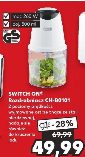 Rozdrabniacz ch-b0101 switch on