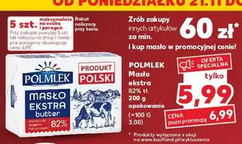 Kaufland Masło ekstra polmlek oferta