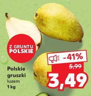 Kaufland Gruszki oferta
