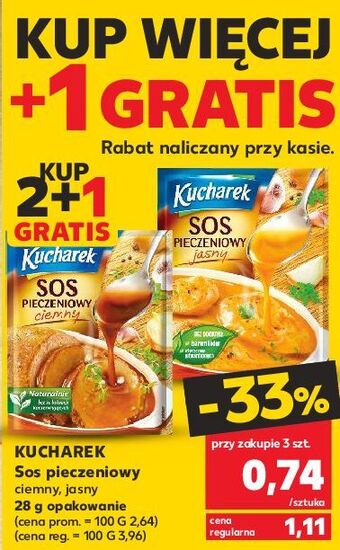 Kaufland Sos do pieczeni ciemny kucharek oferta