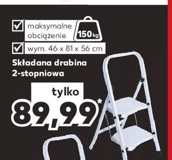 Kaufland Drabina 2-stopniowa oferta