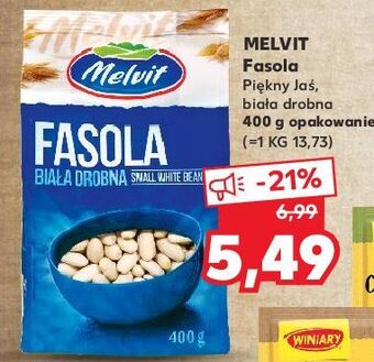 Kaufland Fasola biała drobna melvit oferta