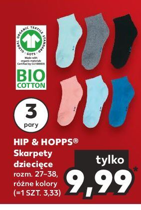 Kaufland Skarpetki dziecięce 27-38 hip & hopps oferta