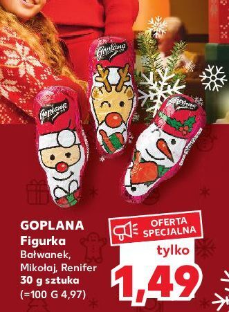 Kaufland Figurka karmelowa mikołaj goplana oferta
