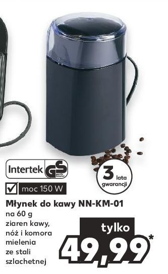 Kaufland Młynek do kawy nn-km-01 intertek (elektro) oferta