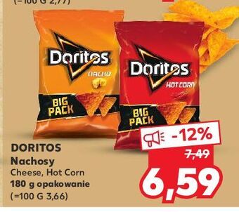 Kaufland Chipsy hot corn doritos oferta