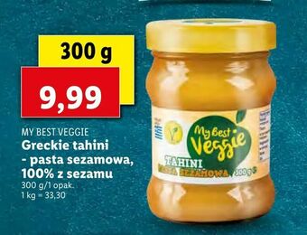 Lidl Greckie tahini - pasta sezamowa, 100% z sezamu oferta