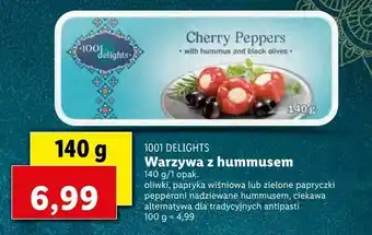 Lidl Warzywa z hummusem oferta