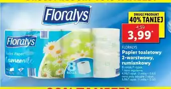 Lidl Papier toaletowy 2-warstwowy, rumiankowy oferta