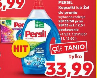 Kaufland Kapsułki do prania color deep clean persil power caps oferta
