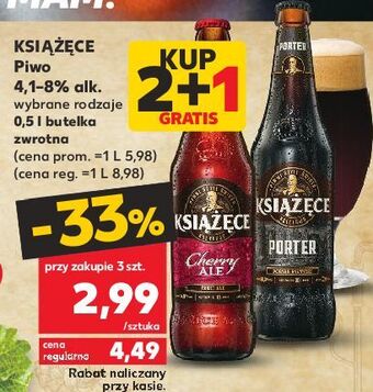 Kaufland Piwo książęce cherry ale oferta