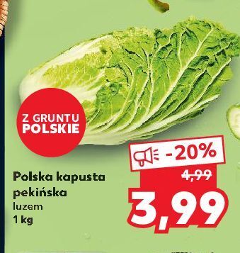 Kaufland Kapusta pekińska oferta