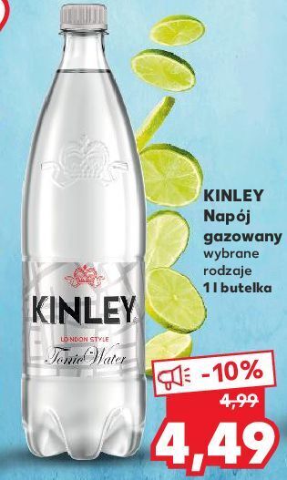 Kaufland Napój tonic water kinley oferta
