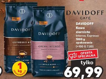 Kaufland Kawa davidoff cafe crema intense oferta
