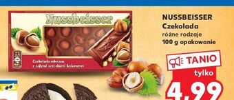 Kaufland Czekolada mleczna z całymi orzechami alpen gold nussbeisser oferta