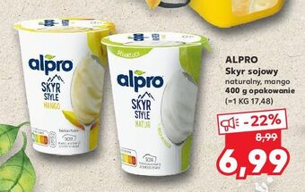 Kaufland Jogurt naturalny alpro skyr style oferta