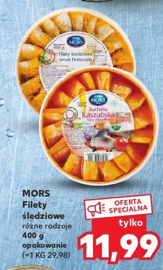 Kaufland Filety śledziowe francuskie mors ryby oferta