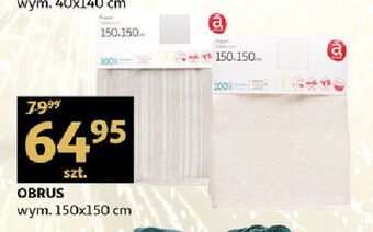 Auchan Obrus 150 x cm actuel oferta