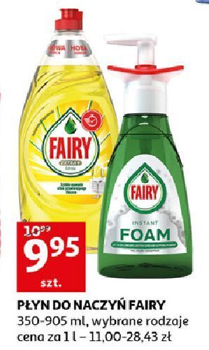Auchan Płyn do mycia naczyń citrus fairy extra+ oferta