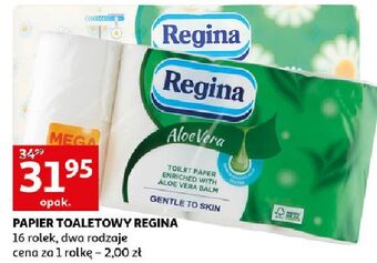 Auchan Papier toaletowy aloe vera regina oferta