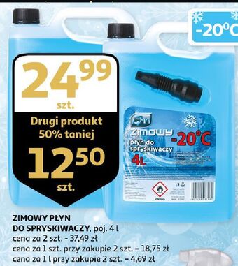 Auchan Płyn zimowy do spryskiwaczy -20 q11 oferta