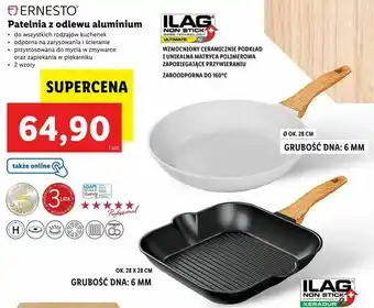 Lidl Patelnia z odlewu aluminium oferta