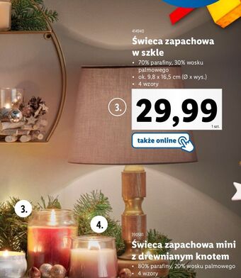 Lidl Świeca zapachowa w szkle oferta