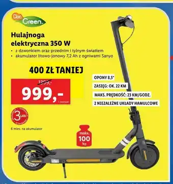 Lidl Hulajnoga elektryczna 350 W oferta