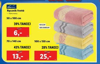 Lidl Ręcznik frottè oferta