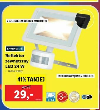 Lidl Reflektor zewnętrzny LED 24 W oferta