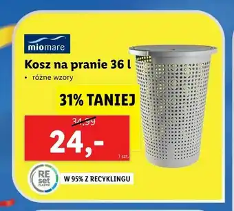 Lidl Kosz na pranie 36 l oferta