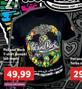 Lidl Pol'and'Rock T-shirt damski lub męski oferta
