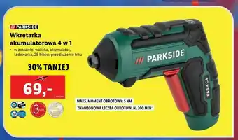 Lidl Wkrętarka akumulatorowa 4 w 1 oferta