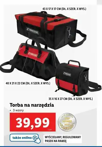 Lidl Torba na narzędzia oferta