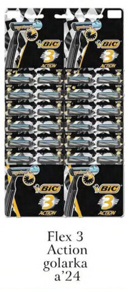 ADEKS bic flex 3 action golarka a'24 oferta