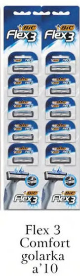 ADEKS bic flex 3 comfort golarka a'10 oferta