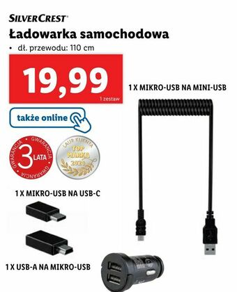 Lidl Ładowarka samochodowa oferta