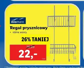 Lidl Regał prysznicowy oferta