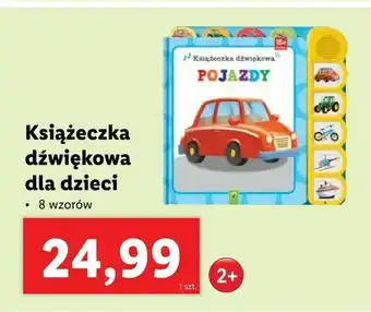 Lidl Książeczka dźwiękowa dla dzieci oferta