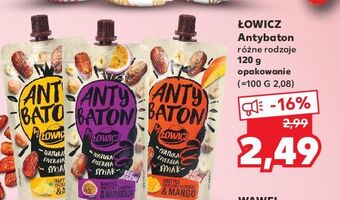 Kaufland Mus daktyle & marakuja antybaton oferta