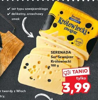Kaufland Ser szwajcar królewiecki serenada oferta