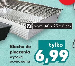 Kaufland Blacha do pieczenia 40 x 25 6 cm oferta