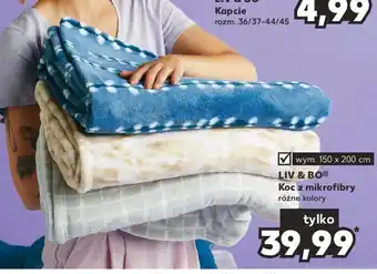 Kaufland Koc z mikrofibry 150 x 200 cm liv & bo oferta