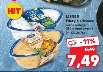 Kaufland Filety śledziowe w sosie śmietanowym lisner oferta