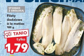 Kaufland Filety śledziowe solone a'la matias oferta